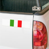 Italiaanse vlag bumpersticker (Op Truck)
