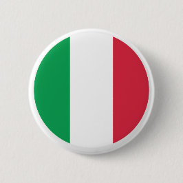 Italiaanse vlag Button