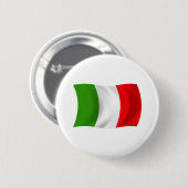 Italiaanse vlag Button (Voorkant /achterkant)
