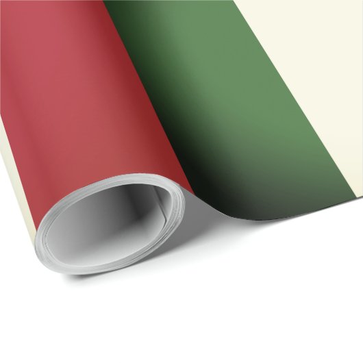 Italiaanse vlag cadeaupapier (Rol Hoek)
