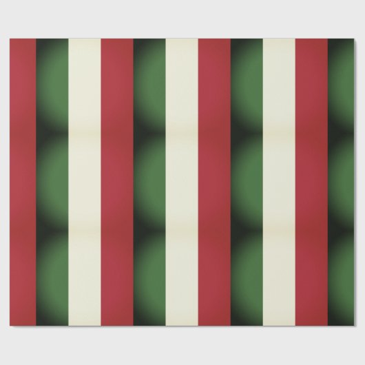 Italiaanse vlag cadeaupapier (Vlak)