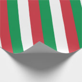 Italiaanse vlag cadeaupapier (Hoek)