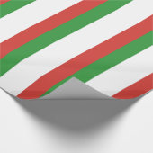 Italiaanse vlag cadeaupapier (Hoek)