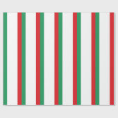 Italiaanse vlag cadeaupapier (Vlak)