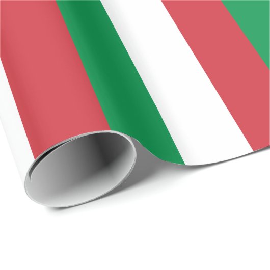 Italiaanse vlag cadeaupapier (Rol Hoek)