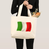 Italiaanse vlag Canvas tas (Voorkant (product))