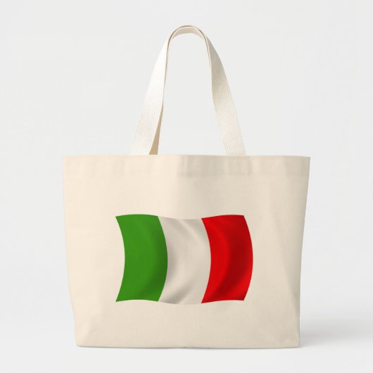 Italiaanse vlag Canvas tas (Voorkant)