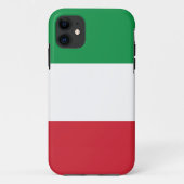 Italiaanse vlag Case-Mate iPhone case (Achterkant)