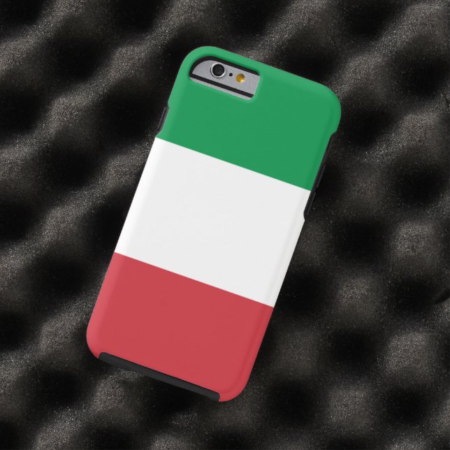 Italiaanse vlag Case-Mate iPhone case (Voorbeeld)