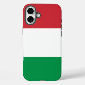 Italiaanse vlag Case-Mate iPhone case (Achterkant)