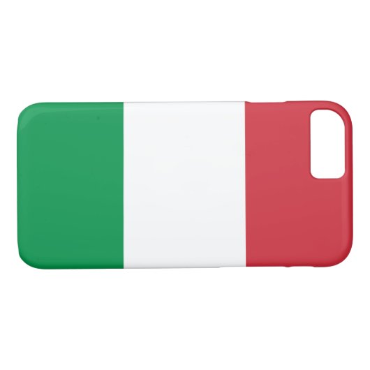 Italiaanse vlag Case-Mate iPhone case (Achterkant (Horizontaal))