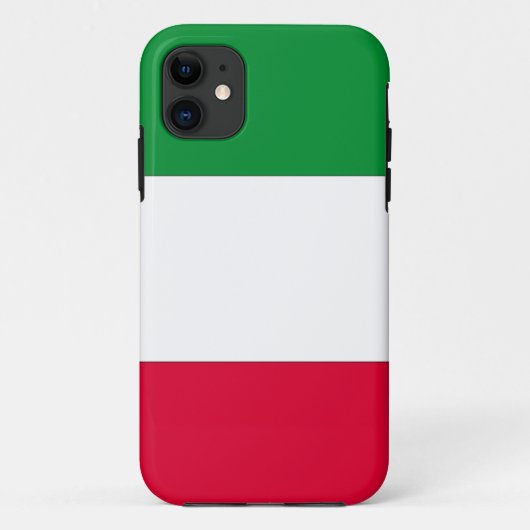 Italiaanse vlag Case-Mate iPhone case (Achterkant)