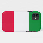 Italiaanse vlag Case-Mate iPhone case (Achterkant (horizontaal))