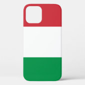 Italiaanse vlag Case-Mate iPhone case (Achterkant)