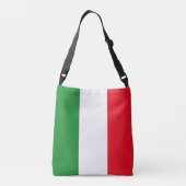Italiaanse vlag crossbody tas (Achterkant)