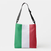 Italiaanse vlag crossbody tas (Achterkant)
