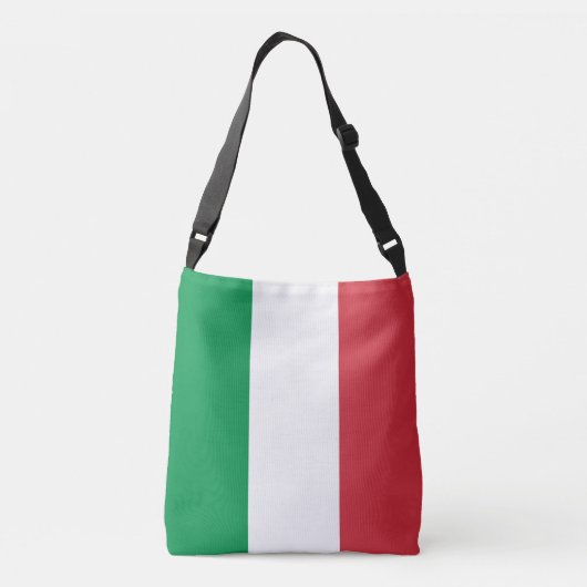 Italiaanse vlag crossbody tas (Achterkant)