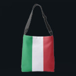 Italiaanse vlag crossbody tas<br><div class="desc">Zoek "wowsmiley" voor meer producten zoals deze.</div>