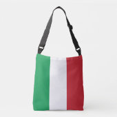 Italiaanse vlag crossbody tas (Voorkant)