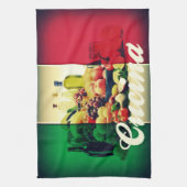 Italiaanse vlag Cucina Theedoek (Verticaal)