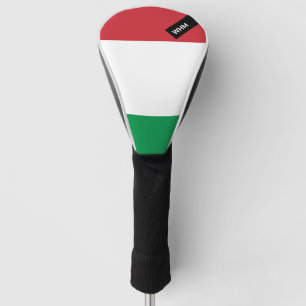 Italiaanse vlag - Custom Golf Club Head Hoesje Golfheadcover