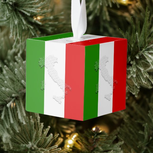 Italiaanse vlag decoratie (Boom)