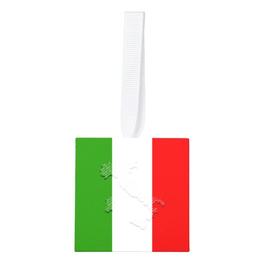 Italiaanse vlag decoratie (Voorkant)