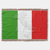 Italiaanse vlag deken (Voorkant)