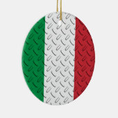 Italiaanse vlag Diamond Bord Ornament (Rechts)