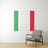 Italiaanse vlag Emblem Wandkleed (In situ)
