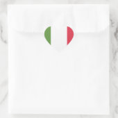 Italiaanse vlag - emoji Twitter Hart Sticker (Tas)