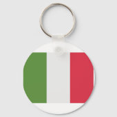 Italiaanse vlag - emoji Twitter Sleutelhanger (Voorkant)