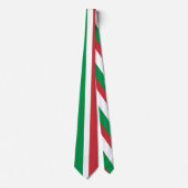 Italiaanse vlag en bedrijf Italië, reizen/sport Stropdas (Voorkant)
