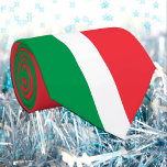 Italiaanse vlag en bedrijf Italië, reizen/sport Stropdas<br><div class="desc">Stropdassen (Business): mode van Italiaanse en Italiaanse vlag - houd van mijn land,  reizen,  vakantie,  patriotten/sportfans</div>