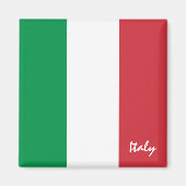 Italiaanse vlag en Italiaanse feestdag, reizen/spo Magneet (Voorkant)