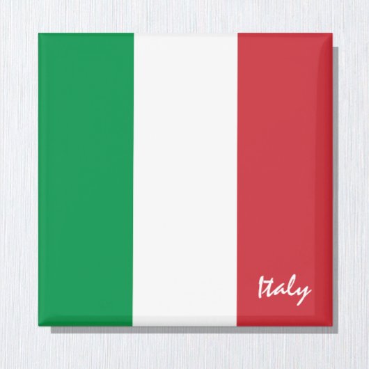 Italiaanse vlag en Italiaanse feestdag, reizen/spo Magneet