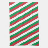 Italiaanse vlag en Italië - keuken-, koekje- en sp Theedoek (Verticaal)