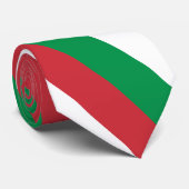 Italiaanse vlag en Italië reizen, vakantie- en spo Stropdas (Opgerold)