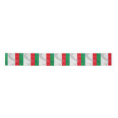 Italiaanse vlag en Italië Satijnen Lint (Voorkant)