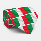 Italiaanse vlag en Italië Stropdas (Opgerold)