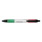 Italiaanse vlag en Italië Zwarte Inkt Pen (Achterkant)