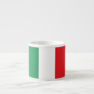Italiaanse vlag espresso kop