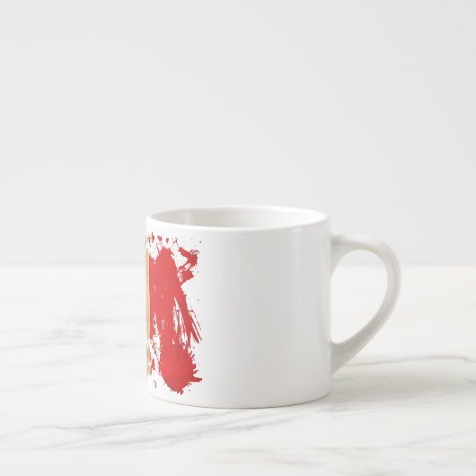 Italiaanse vlag espresso kop (Rechts)