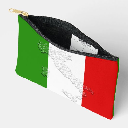 Italiaanse vlag etui (Open)