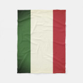 Italiaanse vlag fleece deken (Voorkant)