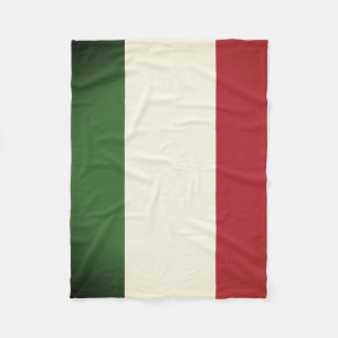 Italiaanse vlag fleece deken
