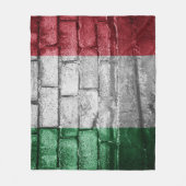 Italiaanse vlag fleece deken (Voorkant)