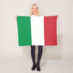 Italiaanse vlag fleece deken