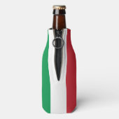 Italiaanse vlag flesjeskoeler (Fles Achterkant)