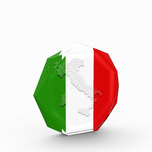 Italiaanse vlag fotoblokken (Links)